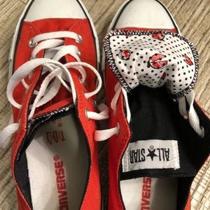 Red converse